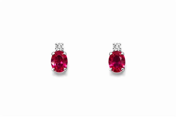 Orecchini Ultima Edizione Donna in Argento OAO7693-ROSSO - OAO7693-ROSSO